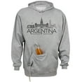 thumbnail image 1 of Skyline Argentina Beer Holder Tailgate Hoodie Sweatshirt Unisex Large Oxford, 1 of 4