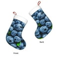 thumbnail image 6 of Cauagu Fresh Blueberries for Christmas Stockings,1-Pack Large Xmas Stocking Holiday and Farmhouse Stocking Fit for Christmas Holiday Party Decoration(17.7*11 Inch), 6 of 7