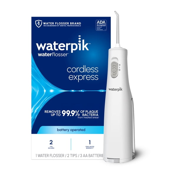 Waterpik Cordless Express Portable Water Flosser Oral Irrigator