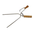 thumbnail image 4 of Pinzas para chimenea Pinzas para fuego Aislamiento térmico Abrazadera larga para horno Pinzas de carbono para barbacoa, parrilla, chimenea, accesorios Gloria Pinzas para chimenea, 4 of 9