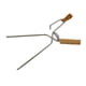 thumbnail image 4 of Pinzas de fuego Pinzas de chimenea Pinzas de fuego Pinzas de madera Grabber Abrazadera de aislamiento térmico Pinzas de carbono para acampar Interior BLESIY Pinzas para chimenea, 4 of 8
