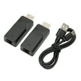 thumbnail image 1 of Ethernet Video Extender, Long Distance 164ft 1080P HD Multimedia Interface Extender  For Monitor For Laptop, 1 of 8