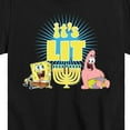 thumbnail image 3 of SpongeBob SquarePants - It's Lit Hanukkah - Toddler And Youth Short Sleeve Graphic T-Shirt, 3 of 6