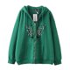 thumbnail image 1 of Sudadera con capucha oscura hip-hop gótica Harajuku Y2k con cremallera para hombres y mujeres, chaqueta deportiva informal Harajuku, 1 of 5