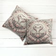 thumbnail image 6 of Ambesonne Vintage Romantic Throw Pillow Cover 2 Pack, Doves and Roses, 16", Pale Pink Pale Cadet Blue, 6 of 7