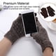 thumbnail image 5 of Sonducket Guantes de punto Invierno Mujer Hombre Calentamiento de manos Cubierta Accesorio de ropa Pantalla táctil Punto Guante de dedos completos Tipo 1 guantes y mitones tipo 8 Sonducket AP010237-08, 5 of 6