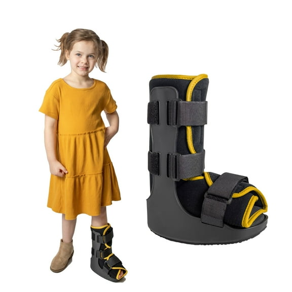 Brace Direct Pediatric Walker Fracture Boot - Kids Walking Boot For Foot And Ankle Injuries PDAC L4386, L4387