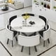 thumbnail image 5 of Commercial Store Negotiation Reception Home 6 People Round Simple Dining Table And Chair Combination Multifunction Furniture HY My Lux Decor Round, 5 of 21