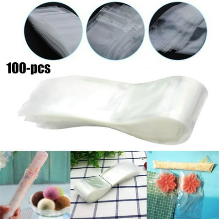 

Kitchen 100pcs pack Popsicles Summer Drinks Ice Plastic Mold Yogurt Maker Bags DIY Kitchen，Dining & Bar