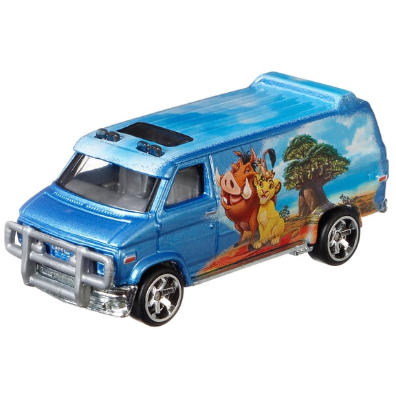 Hot Wheels Disney Lion King Custom GMC Panel Van
