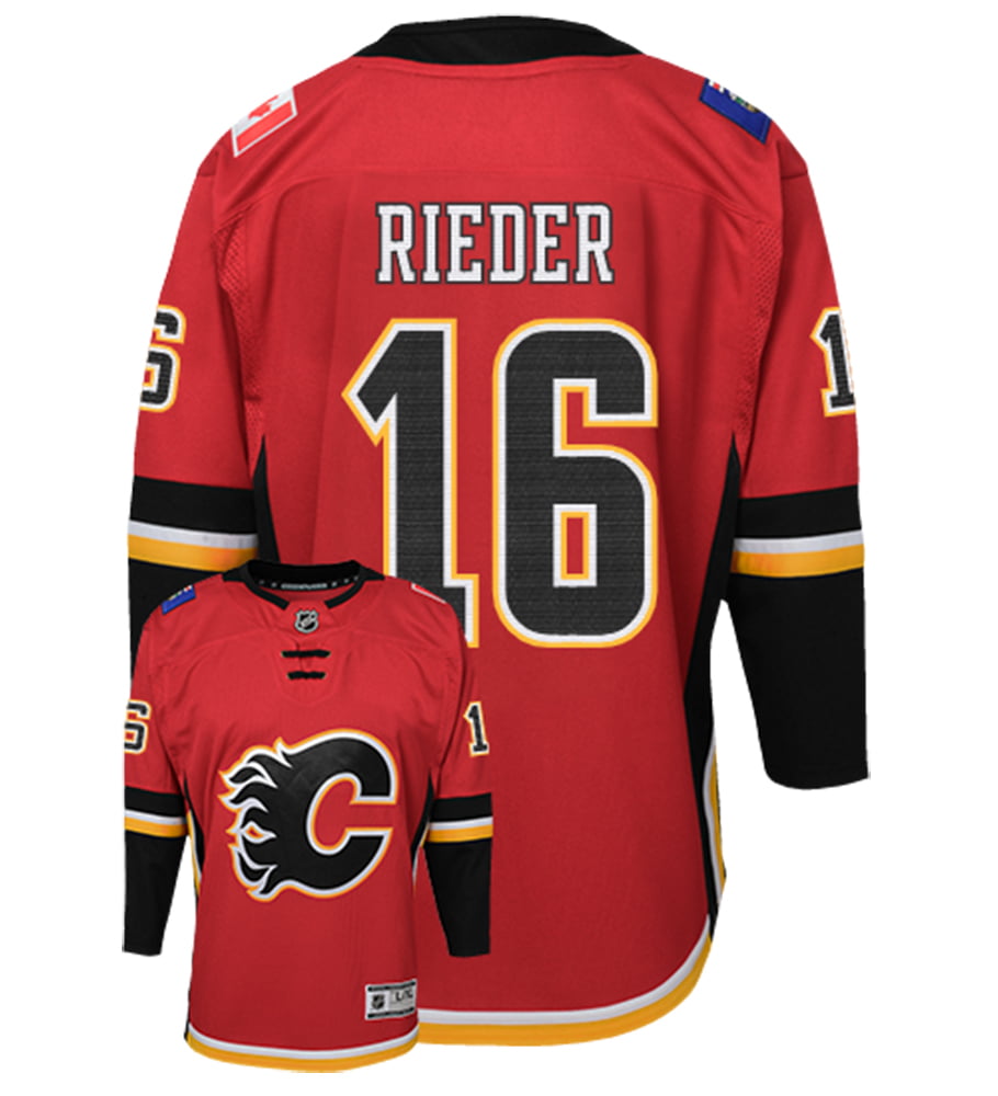 Tobias Rieder Calgary Flames Home NHL 