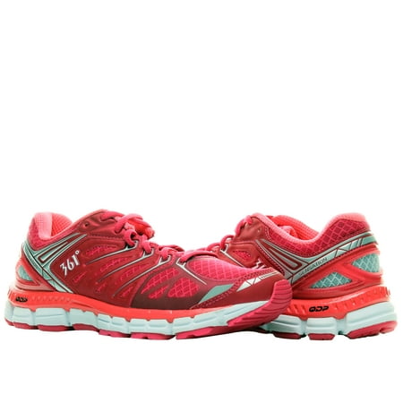 361 Sensation Bright Rose/Pink/Silver Women's Running Shoes (Best Running Shoes For City Running)