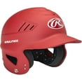 thumbnail image 3 of Rawlings Renegade Exclusive Edition Matte Baseball Batting Helmet Scarlet 6 1/2 - 7 1/2, 3 of 5