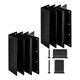 thumbnail image 3 of Soportes de esquina para camas elevadas de jardín con tornillos Soporte de esquina de metal resistente de 11 x 3 x 3 para camas elevadas de jardín 8 piezas, 3 of 7