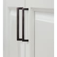 thumbnail image 3 of Design House 206227 Pallazo Square Cabinet Pull 6.3", Bronze, 3 of 8