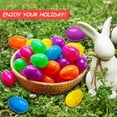 thumbnail image 6 of 200 Pack Fillable Easter Eggs 2.25'' Plastic Eggs Empty For Easter Egg Hunt, Halloween Party Favor, Multicolored Eggs, 6 of 7