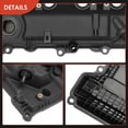thumbnail image 6 of A-Premium Engine Valve Cover Compatible with Hyundai Elantra 2014-2016, Elantra Coupe 2014, Elantra GT 2014-2020, Tucson 2014-2020 & Kia Soul 2014-2019, Forte/Forte5 2014-2018, Forte Koup 2014-2016, 6 of 6