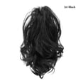 thumbnail image 2 of Messy Hair Bun Synthetic Hairpieces Natural Wave Claw Clip Short Ponytail Hair Extensions, 2 of 7