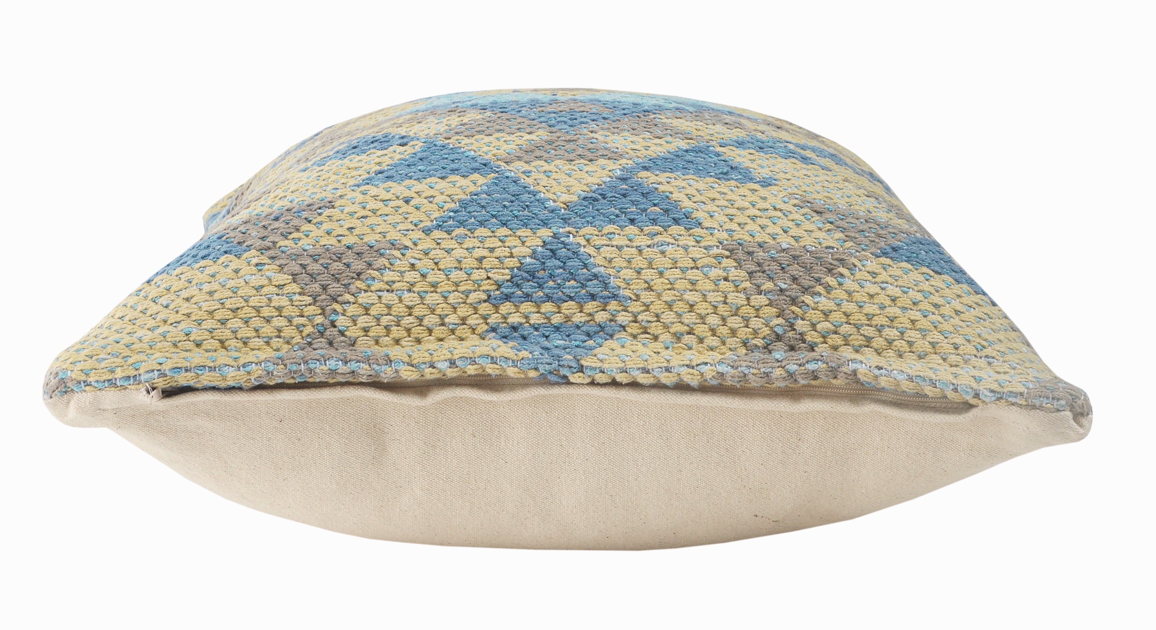 Harlow Hill 18" x 18" Multi Striped Cotton Adult Decorative Throw Pillow Cover