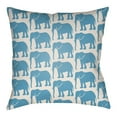 thumbnail image 1 of Artistic Weavers Lolita Elephant Indoor/Outdoor Throw Pillow, 1 of 7