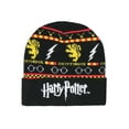 thumbnail image 6 of Harry Potter Gryffindor Themed Design Knit Cuff Beanie and Glove Set Youth OSFM, 6 of 6