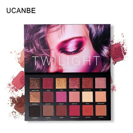 Matte Eyeshadow Set Jeobest Eyeshadow Makeup Palette - Matte Eyeshadow Palette Pro 18 Colors - Eyeshadow Palette Set - UCANBE 18 Colors Eyeshadow Makeup Palette Shimmer Matte Eyeshadow Long Lasting MZ ()