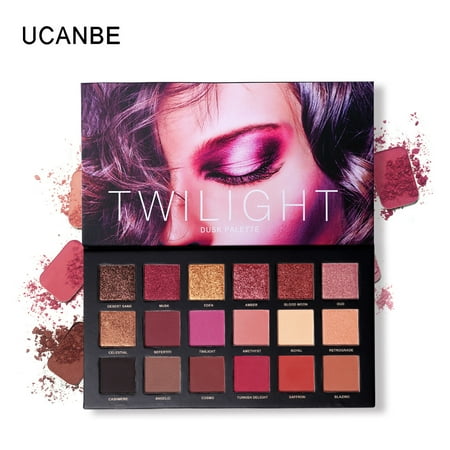 Jeobest Eyeshadow Makeup Palette - Matte Eyeshadow Palette Pro 18 Colors - Eyeshadow Palette Set - UCANBE 18 Colors Eyeshadow Makeup Palette Shimmer Matte Eyeshadow Long Lasting