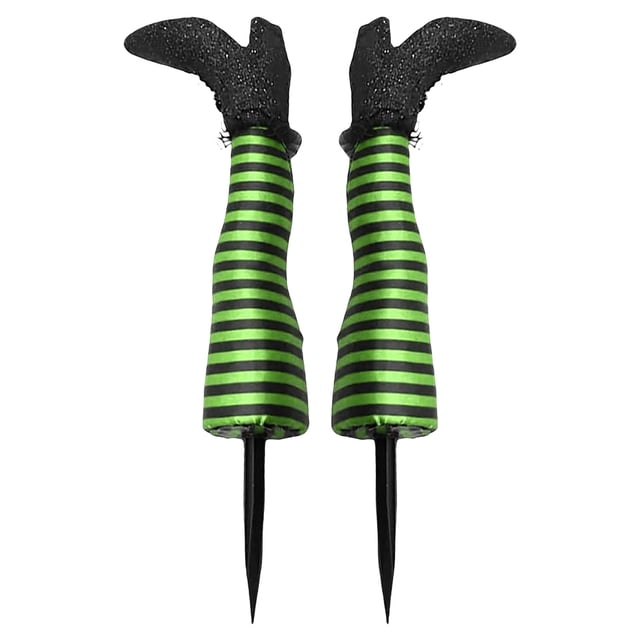 Halloween Decoration Prosthetic Witch Leg Garden Decorations