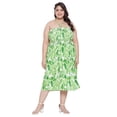 thumbnail image 2 of Oussum Robe Tube Courte pour Femmes Sans Manches, Robes d'Été, Vert, 2 of 7