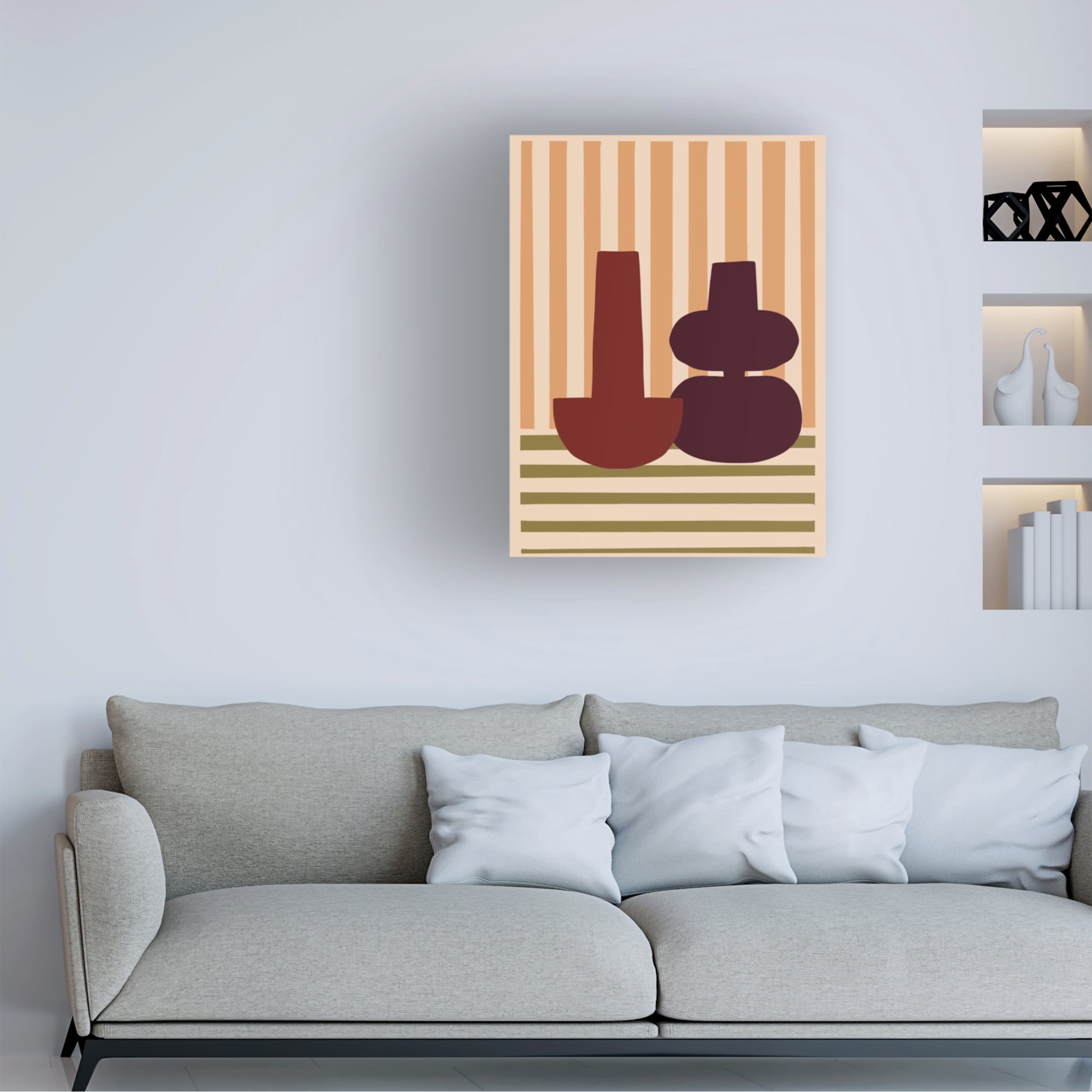 Trademark Fine Art Margaux Fugier Le Quotidien Canvas Wall Art