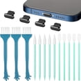 thumbnail image 1 of Kit de Limpieza de Teléfono Celular de 17 Piezas, Kit de Limpieza de Conector de Auriculares Compatible con Iphone, Samsung Galaxy, iOS y Android, LG, Motorola Sincero Electrónica, 1 of 4