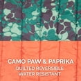 thumbnail image 4 of Cama para Perro Pequeño Furhaven Paprika Camo-Paw con Cojín de Viaje Lavable, 4 of 10