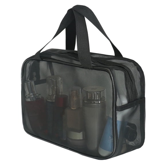 Portable Shower Bag for Gym Mesh Toiletry Organizer for Travel Ideal Caddy for Bathroom Camping College and Dorm Use