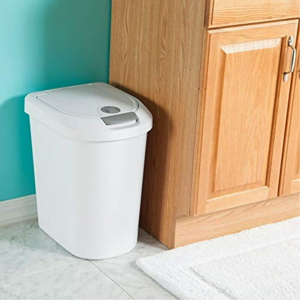 6028251 WSTEBSKT POLY WHT 7.3GAL Sterilite 7.3 gal White Polypropylene