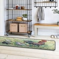 thumbnail image 4 of Dreamtimes Easter Rooster Chickens Hallway Runner Rug 2'x6' Kitchen Rug with Rubber Backing Rustic Farm Animal Non Slip Entryway Rug Runner Washable Soft Area Rug for Hallway Bedroom Kitchen Decor, 4 of 6