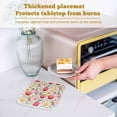 thumbnail image 6 of Spring Tulip Pot Holders for Kitchen Heatproof Potholder, 5 Pack Summer Floral Botanical Elegant Hot Pads Multipurpose Oven Pads Cloth Potholders Trivet for Cooking Baking, 6 of 8