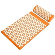 NSPIRE FIT Acupressure Mat and Pillow Set for Back and Neck Pain Relief and Muscle Relaxation Massage