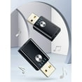 thumbnail image 2 of Receptor transmisor inalámbrico Adaptador USB 4-en-1 azul compatible con dientes, 2 of 9