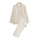 thumbnail image 1 of Puntoco Ropa De Hogar Informal para Mujer Tops De Manga Larga Pantalones Cuello Descubierto Pijamas De Noche Trajes Liquidación Puntoco Puntoco-3496, 1 of 2