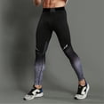 thumbnail image 6 of WEAVILUX Men Compression Sports Pants Grey Quick Dry Lightweight Running Trousers, 6 of 8