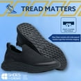 thumbnail image 4 of Shoes For Crews Everlight Slip-On, Women's Slip Resistant Work Shoes, Water Resistant, Black, 4 of 6