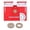 Red, variant on YAHHU Router Table Insert Plate Aluminum Alloy Flip Board for Woodworking Benches Carving Milling Heavy Duty Precision Tool Accessories Red Color Edition