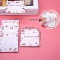 thumbnail image 2 of Cute Post-it Notes, Reusable Kawaii Sticky Note Pads For Creative Minds, 80 Sheets Per Pad, 4 Packs, No Residue Glue, Suitable For Various Applications Including DIY Decorations, 2 of 5