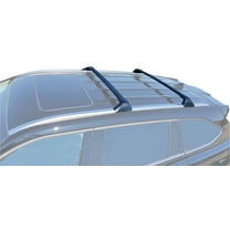 BRIGHTLINES Crossbars Roof Rack Replacement for Toyota Highlander with Flush Side Rails XLE,XSE Limited Platinum Hybrid 2020 - 2026, Black Aluminum Top Cargo Rack, Set of 2 Pieces