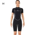 thumbnail image 2 of DIVE SAIL Traje de buceo 3MM Pantalones cortos de manga corta resistentes al desgaste Traje de neopreno Servicio prolongado Sensación de cuerpo fresco Accesorio de surf mujer negro M Scienceny OD019360-03, 2 of 7