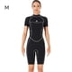 thumbnail image 2 of DIVE SAIL Traje de buceo 3MM Pantalones cortos de manga corta resistentes al desgaste Traje de neopreno Servicio prolongado Sensación de cuerpo fresco Accesorio de surf mujer negro M Sweethay OD019360-03, 2 of 7
