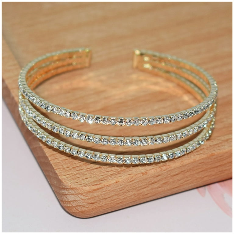 Bracelet for Women Girls Fashion Gentle Ornaments with Shining