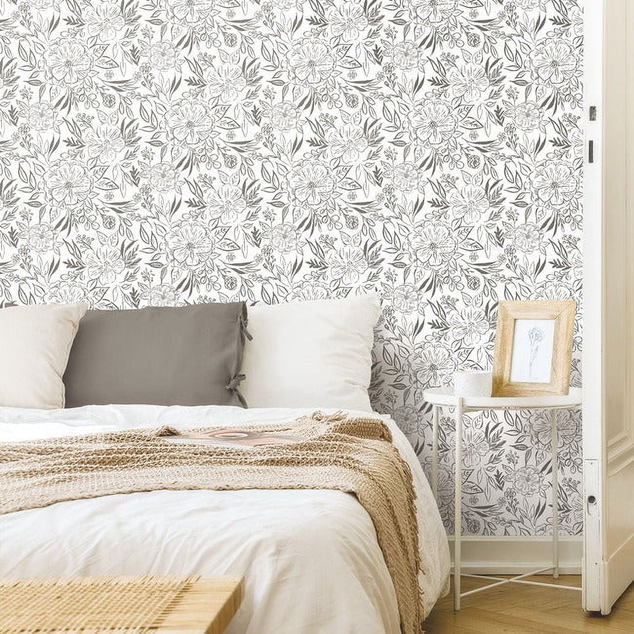 RoomMates Pink, Peel And Stick Wallpaper 20.5"