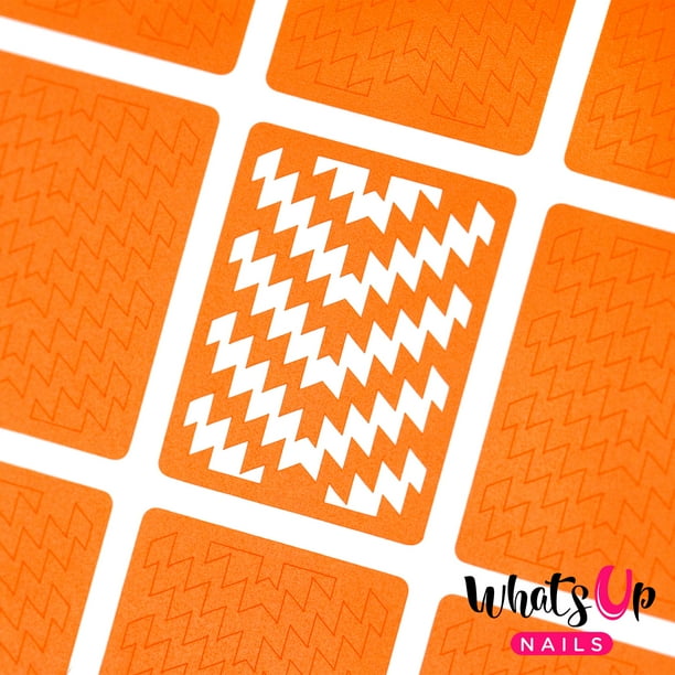 Download Whats Up Nails - Incan Vinyl Stencils Nail Art Design ...