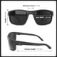 thumbnail image 5 of Gafas de sol de seguridad EDGE Defiance Z87 Wayfarer para hombre, 5 of 9